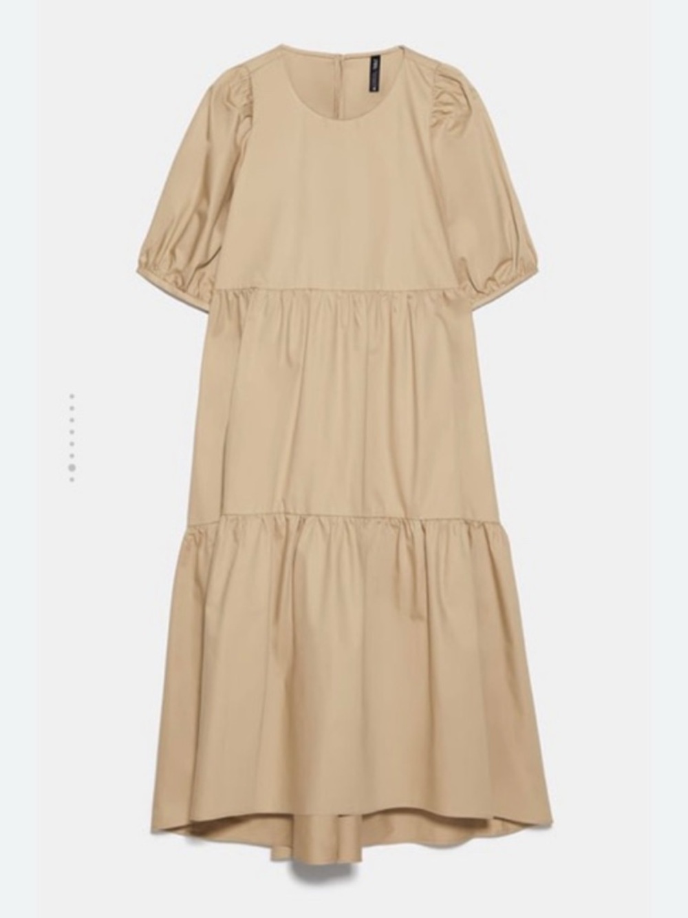 NEW Zara asymmetrical poplin dress Small - Picture 4 of 10